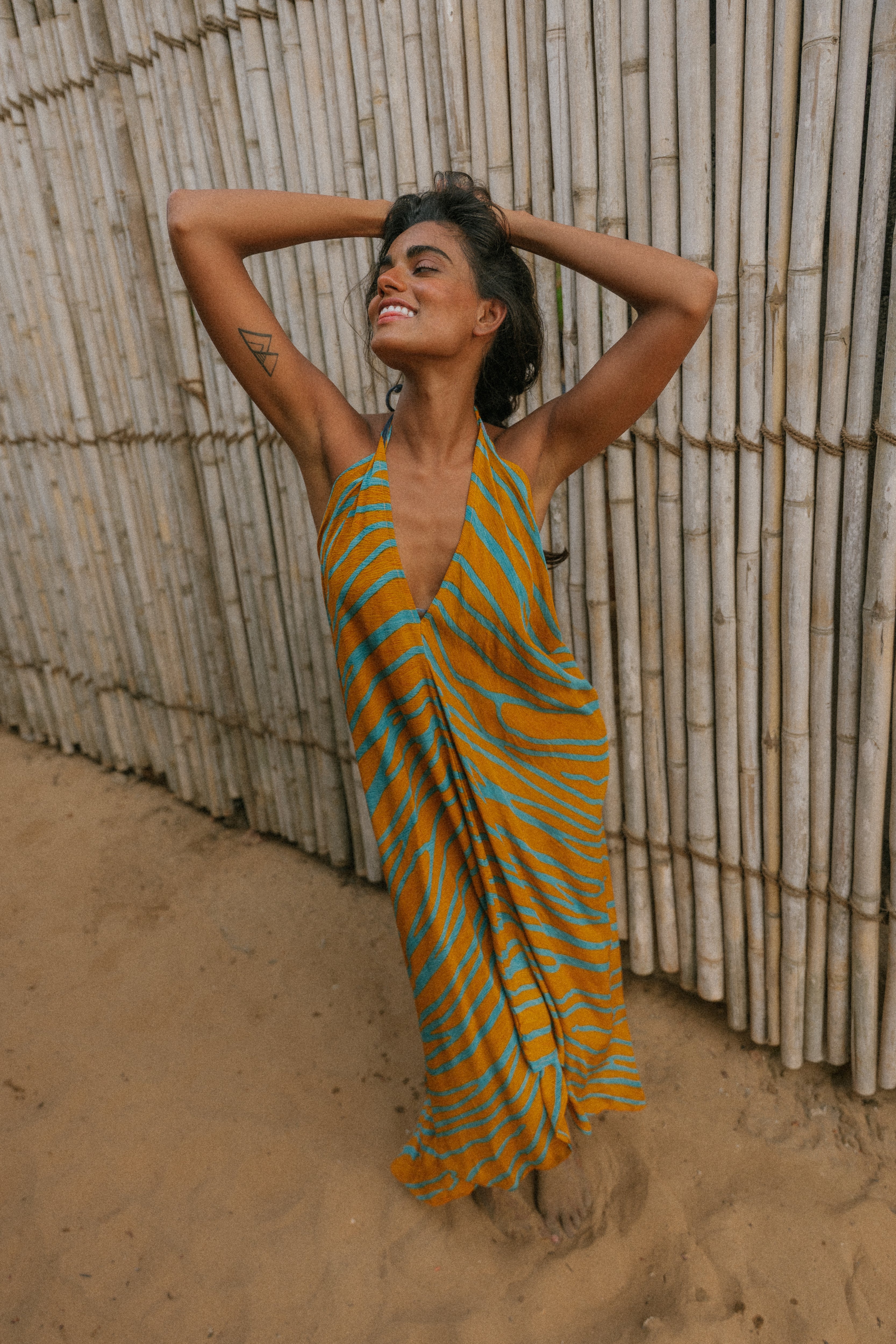 Sun Child Classic Silk Dress - Journey
