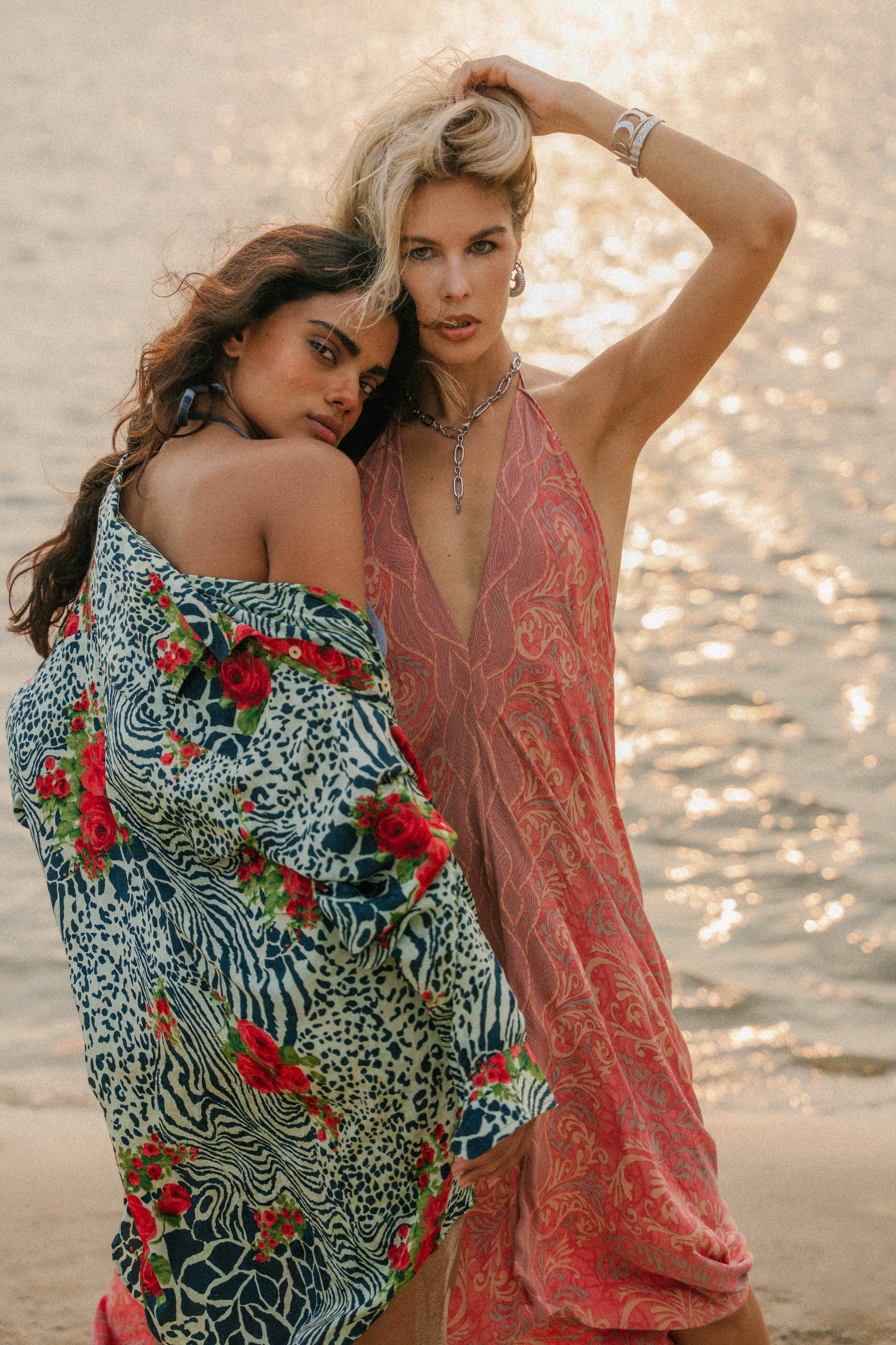 Sun Child Classic Silk Dress - Chaos