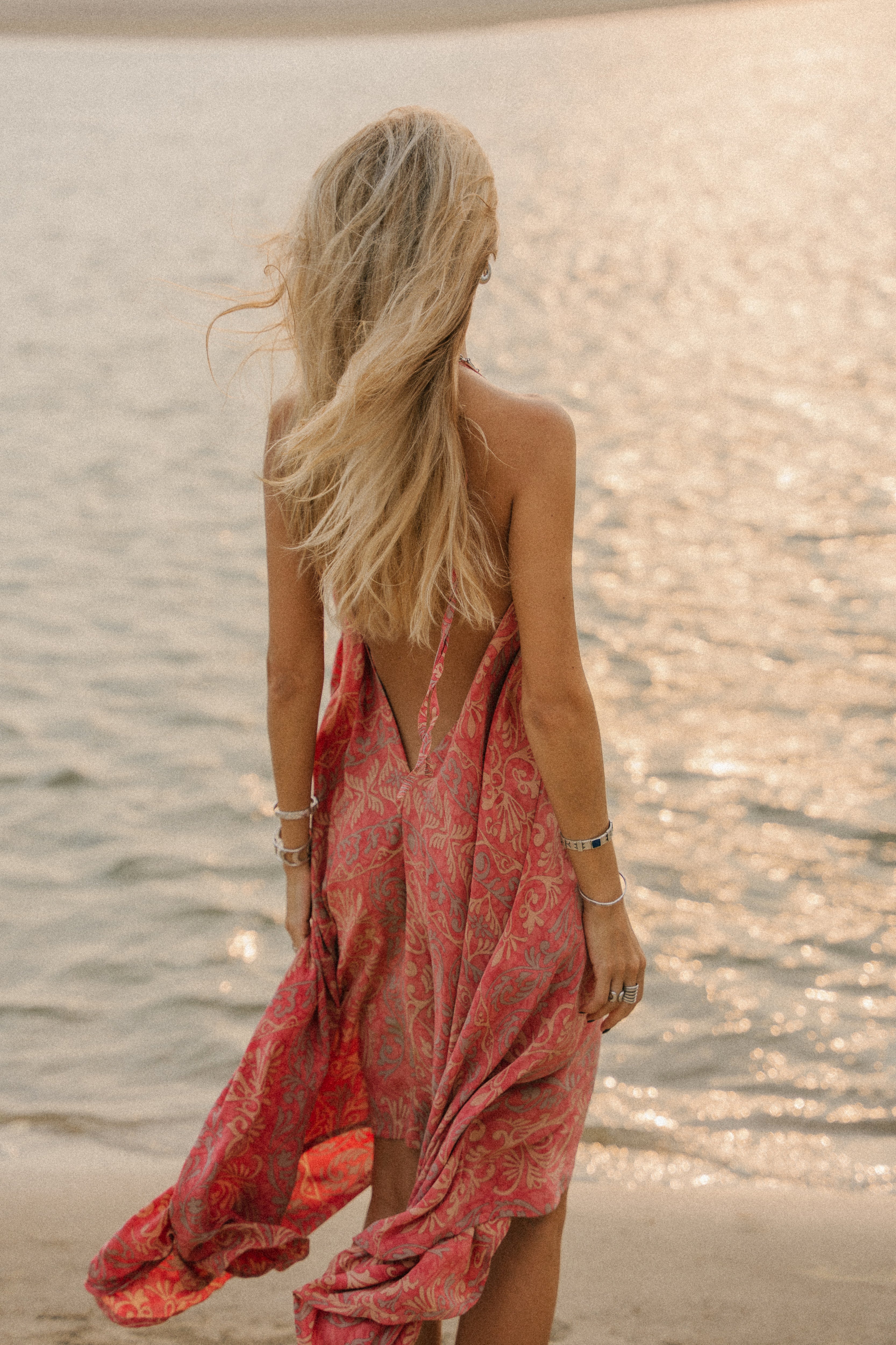 Sun Child Classic Silk Dress - Chaos