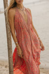 Sun Child Classic Silk Dress - Chaos