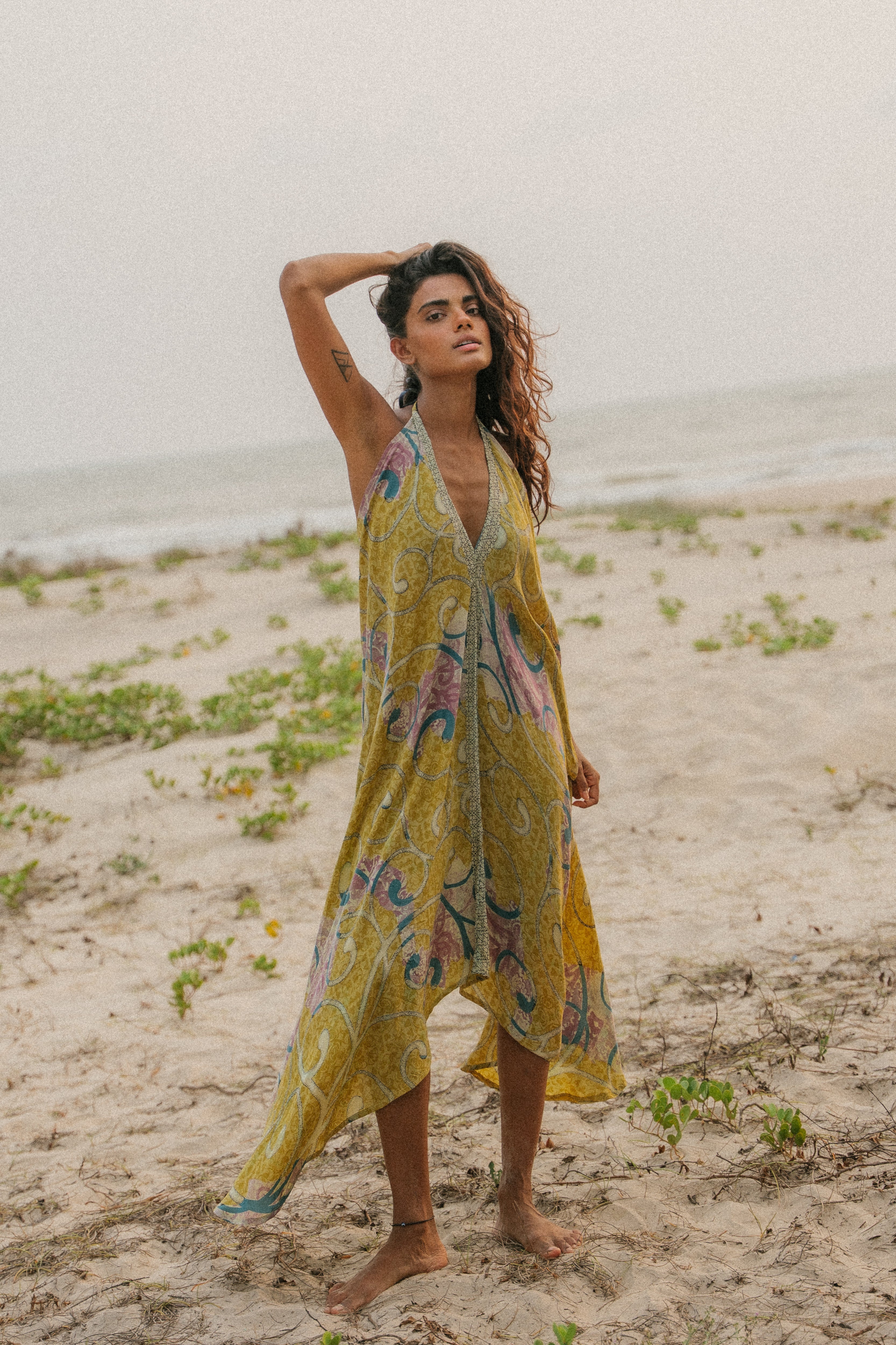 Sun Child Classic Silk Dress - Oscar