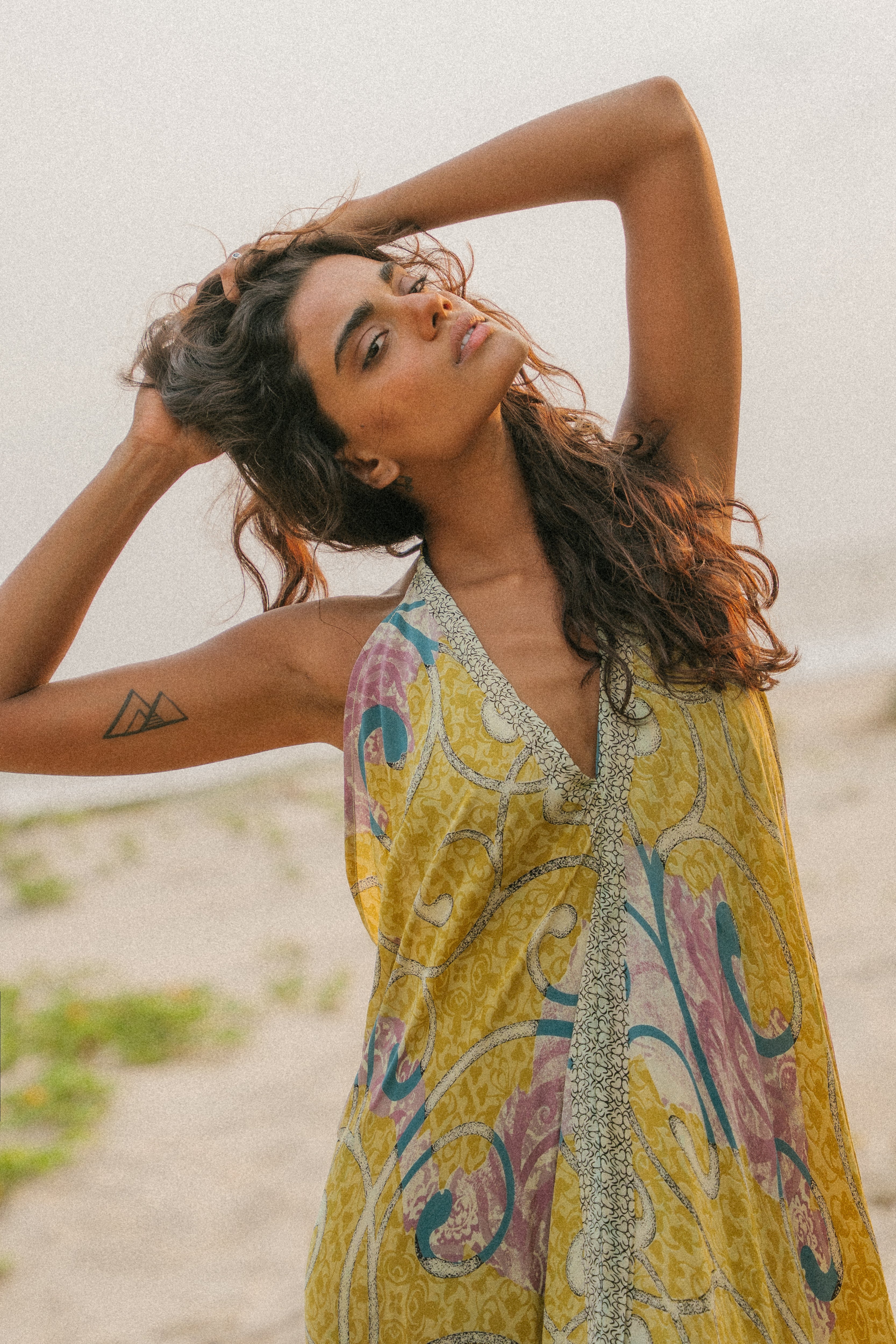 Sun Child Classic Silk Dress - Oscar