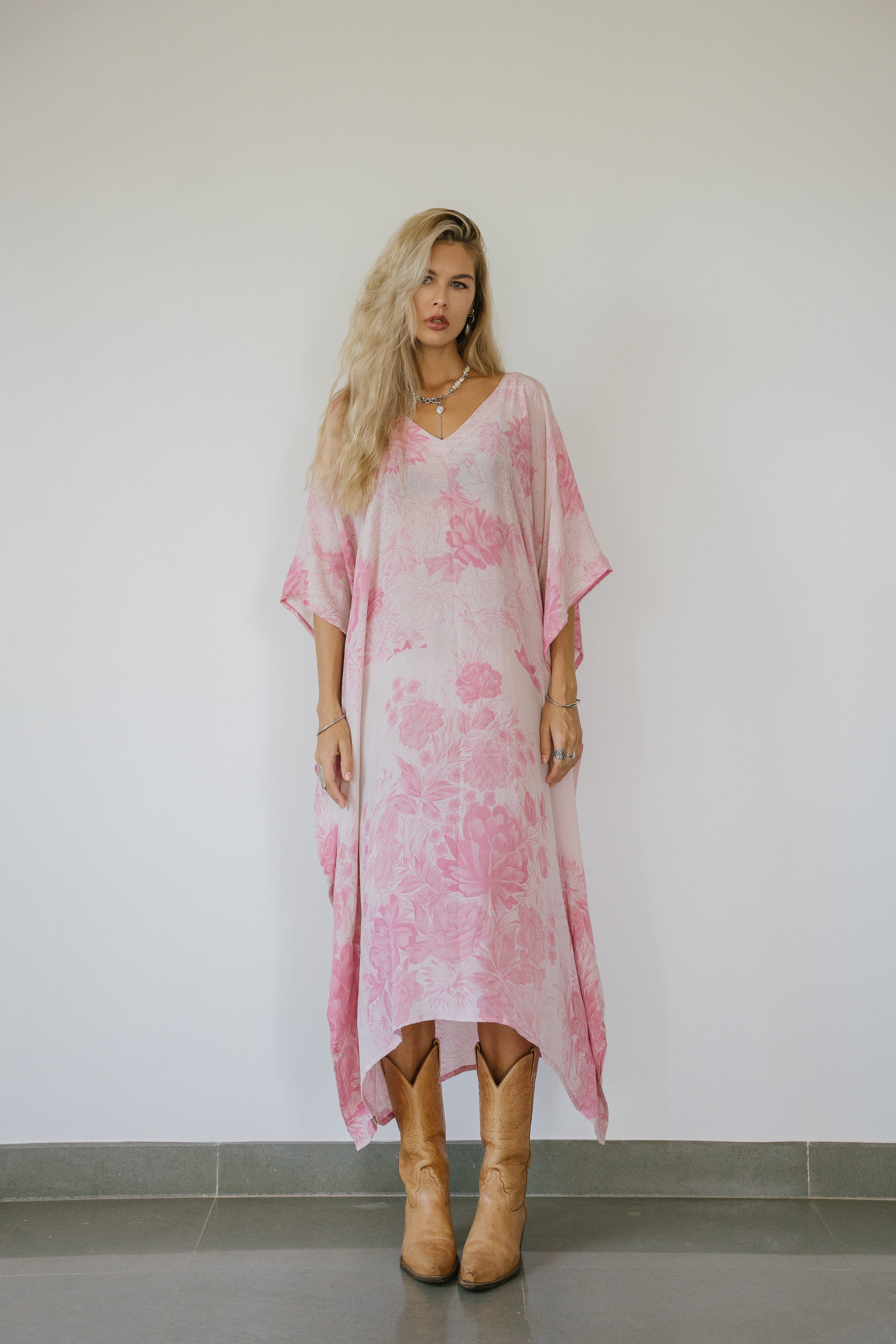 Long Caftan - Juniper