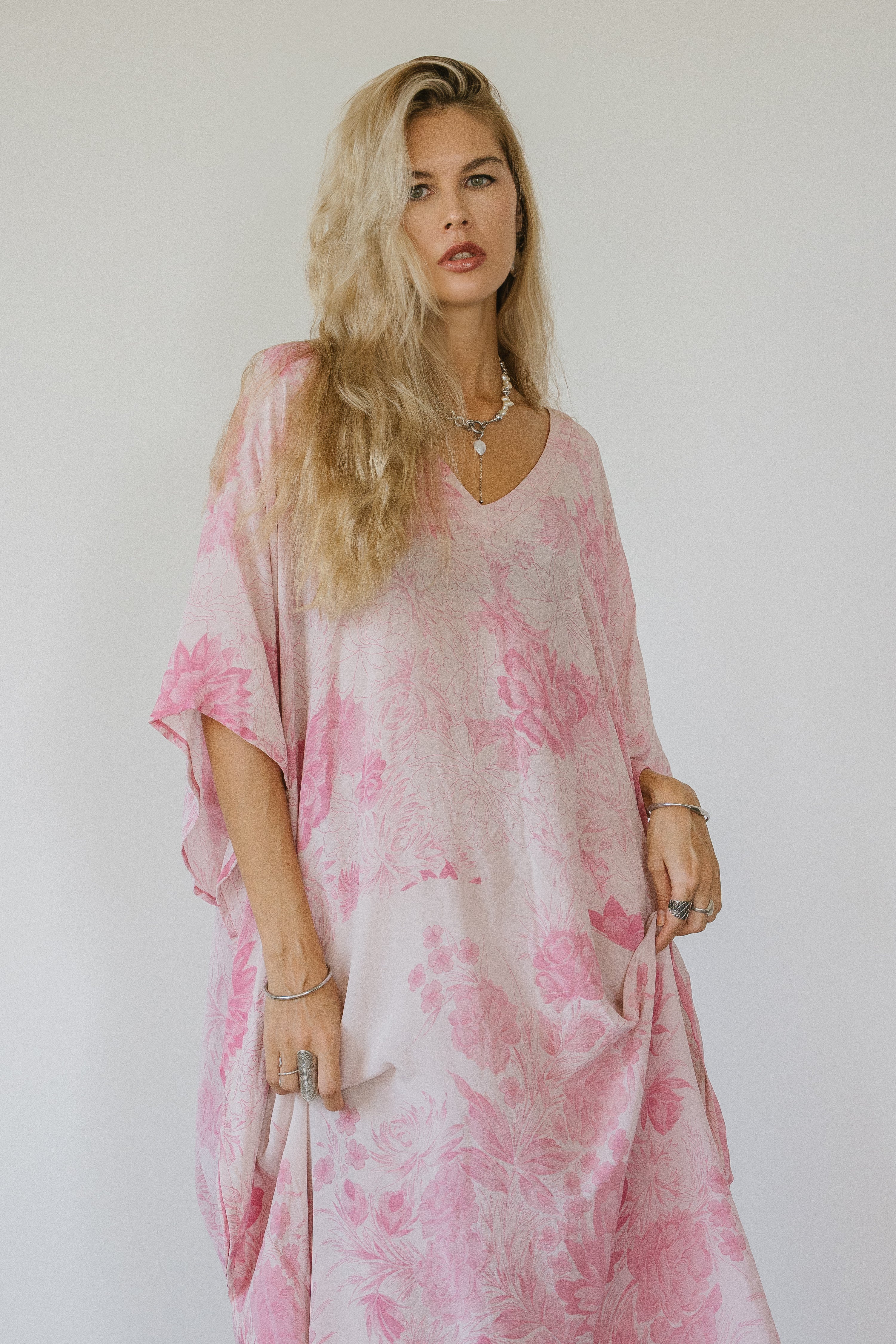 Long Caftan - Juniper