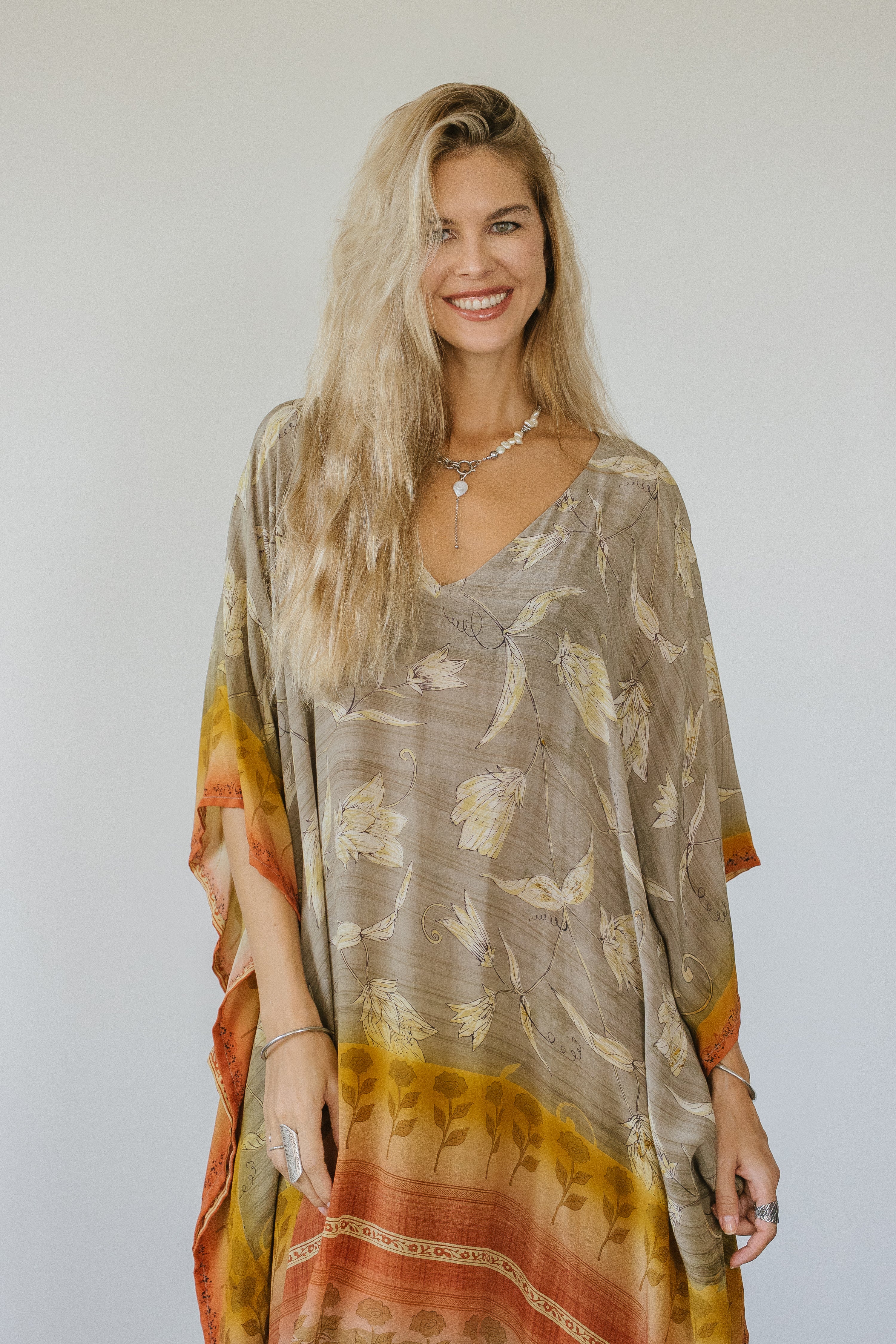 Long Caftan - Violete