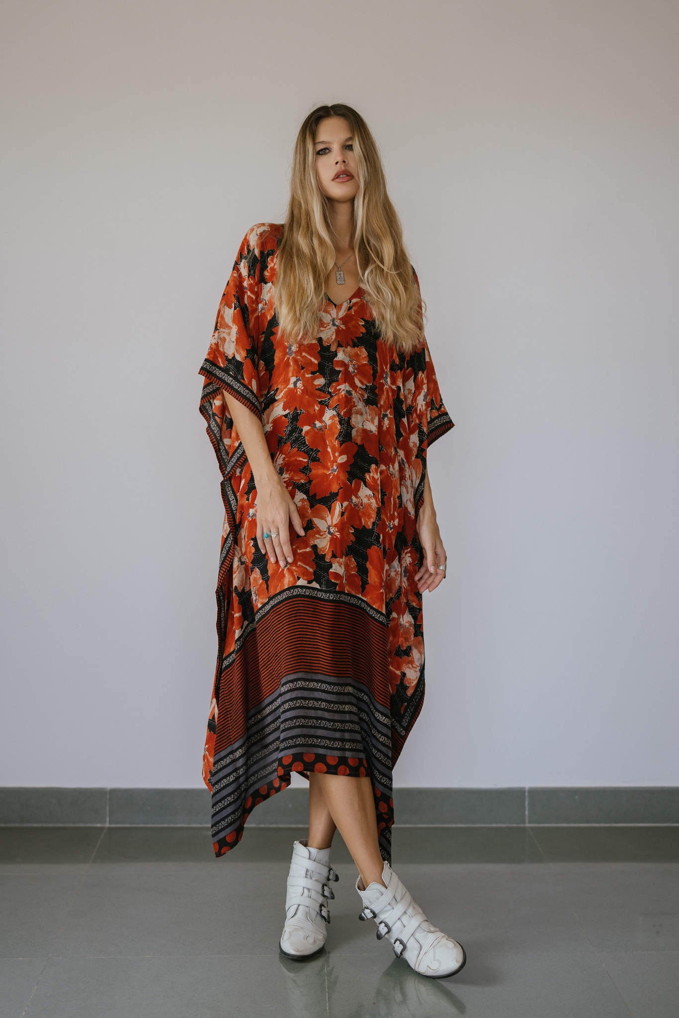 Long Caftan - Sandy