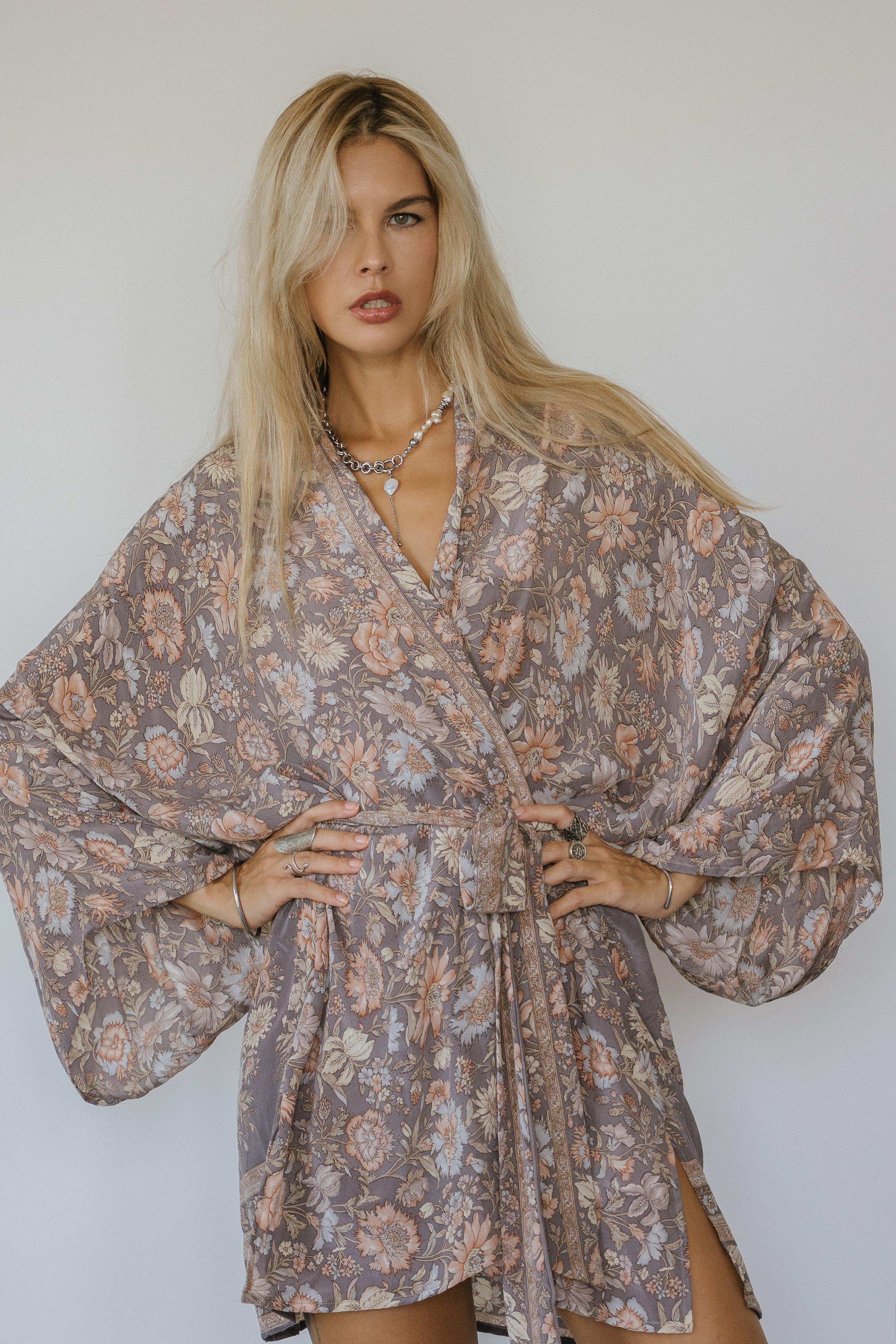 Kimono Wrap Dress - Kent