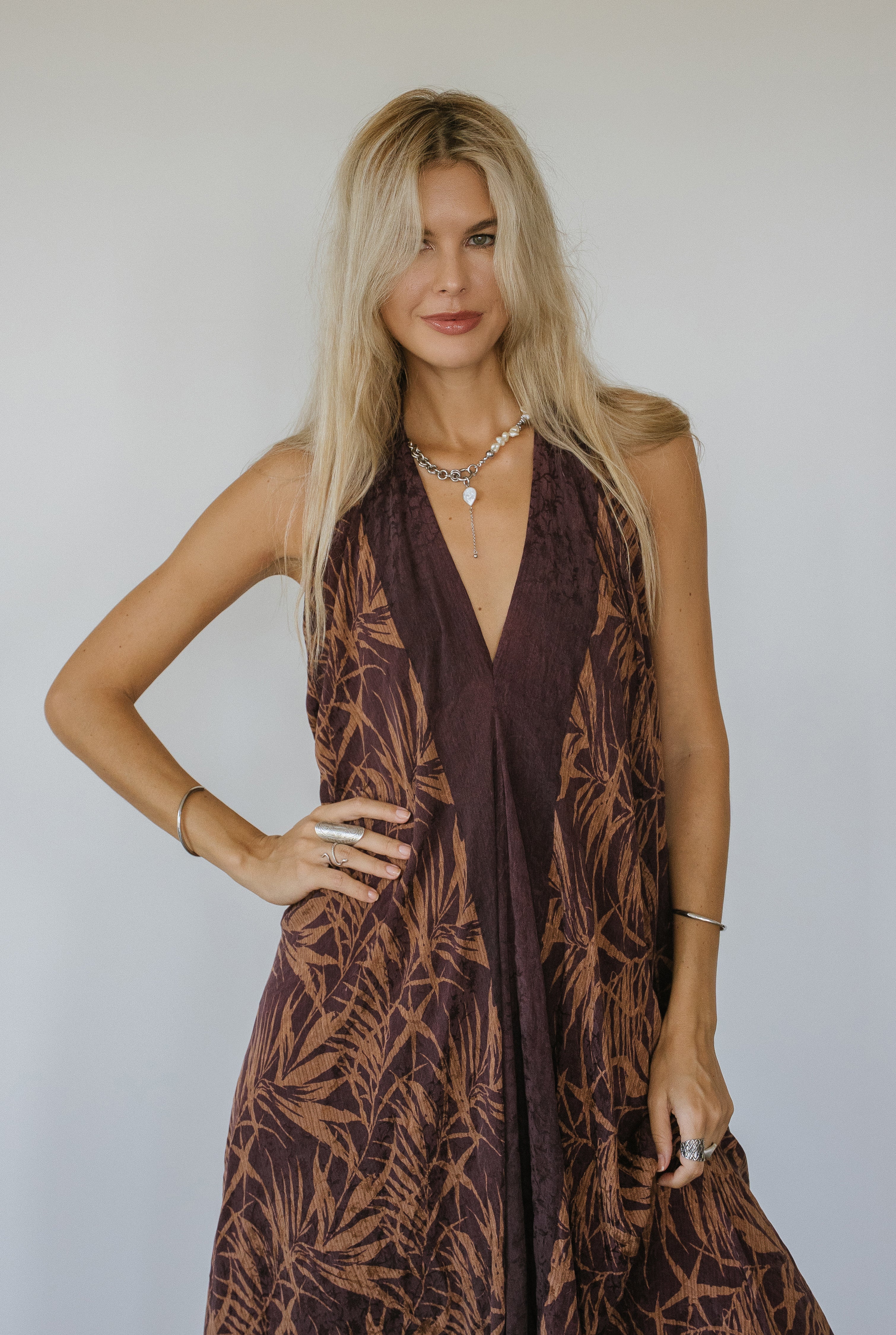 Sun Child Classic Silk Dress - Michi