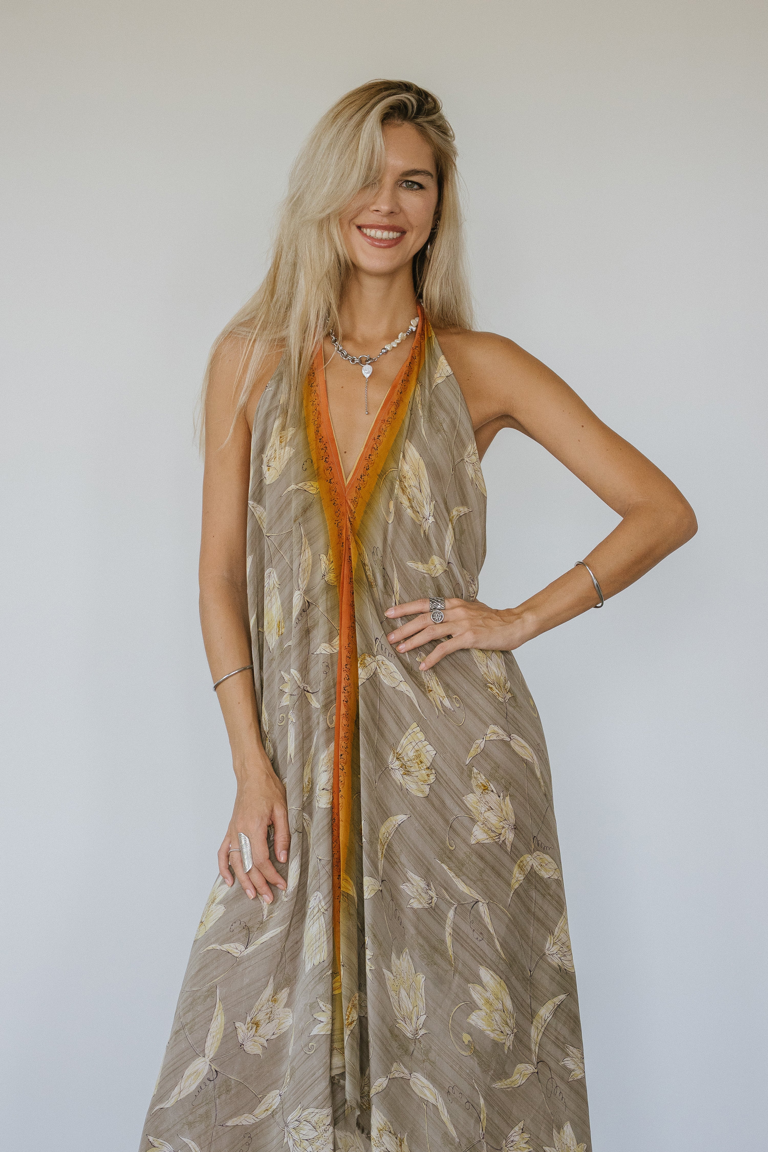 Sun Child Classic Silk Dress - Astoria