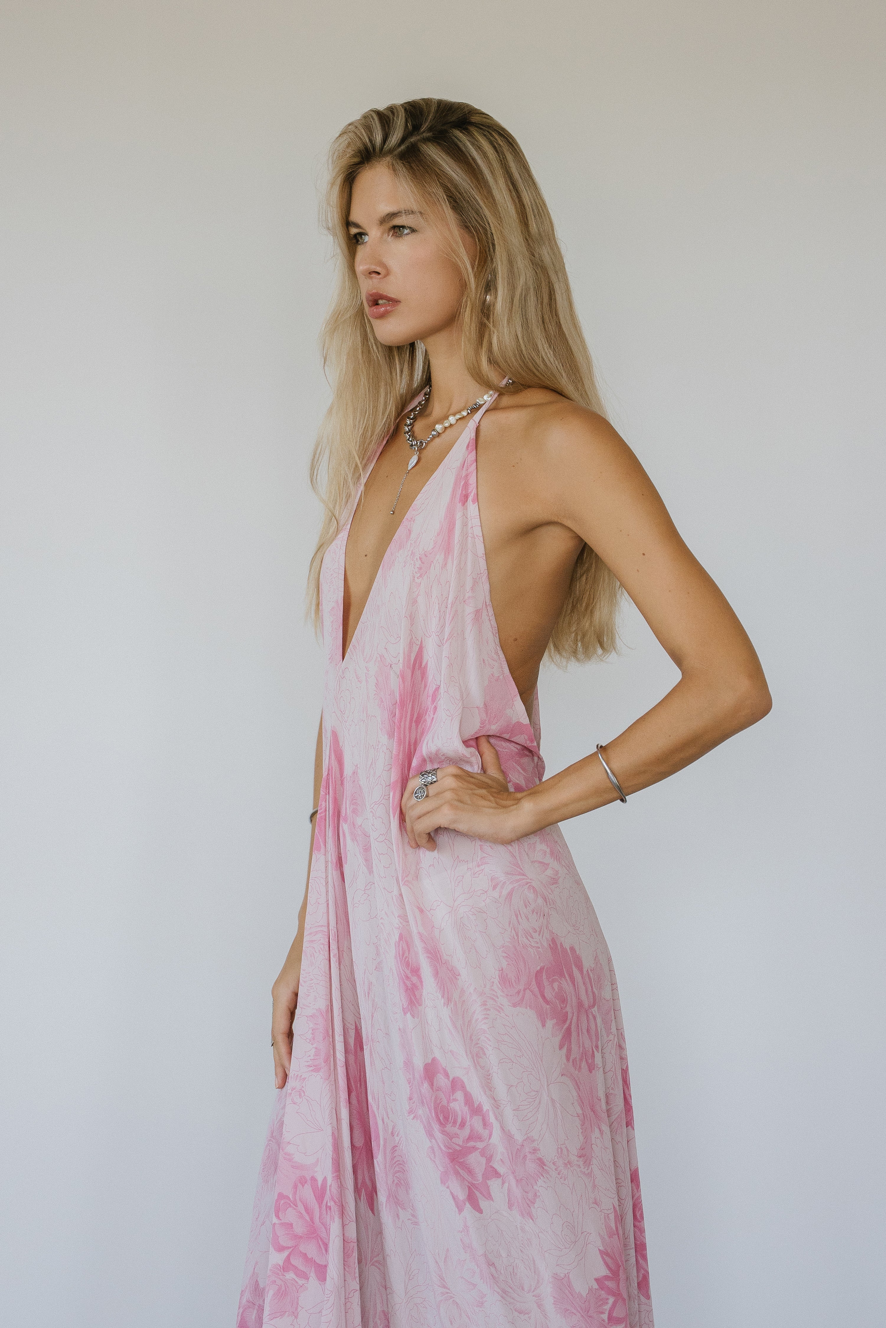 Sun Child Classic Silk Dress - Kibo