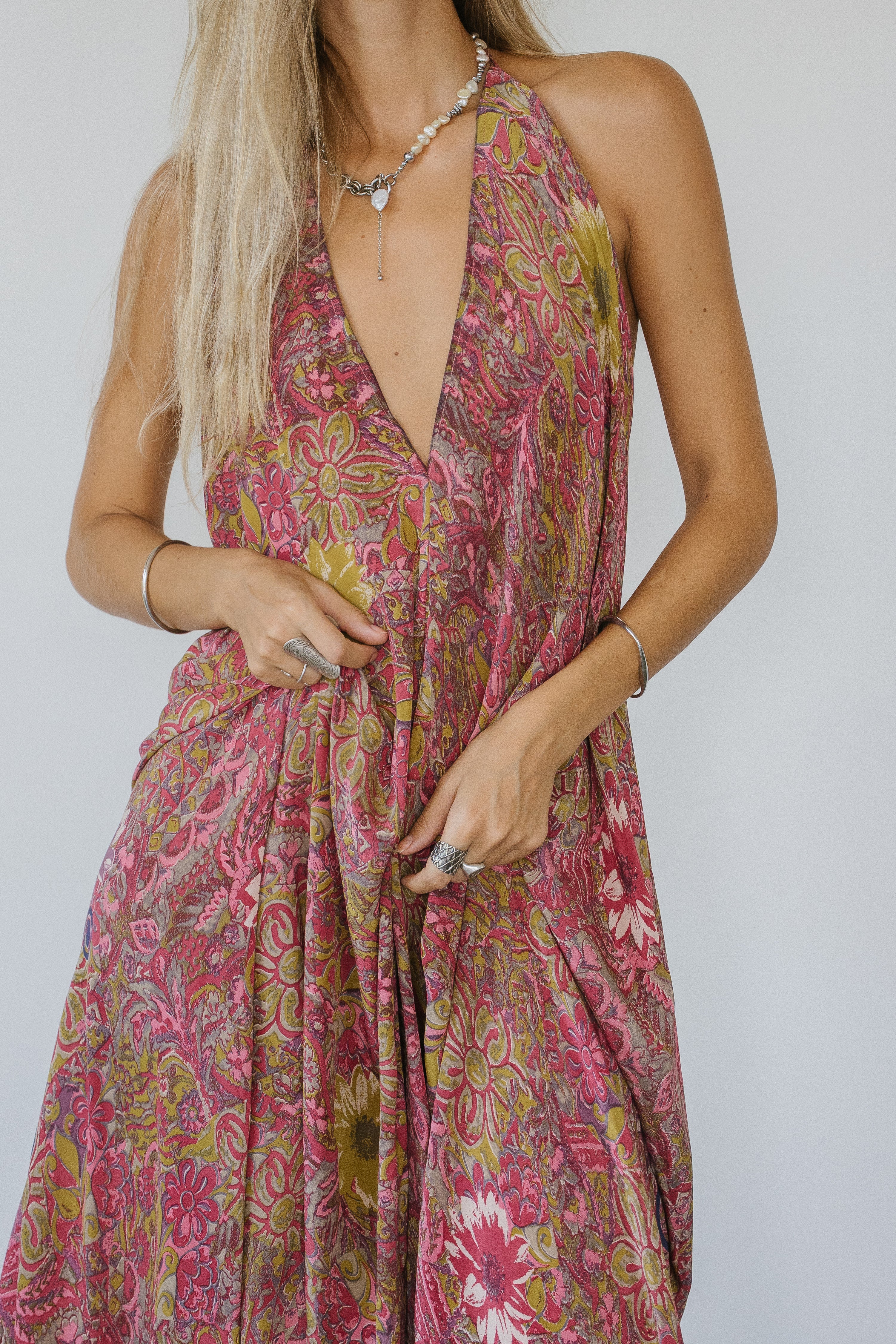 Sun Child Classic Silk Dress - Tatum