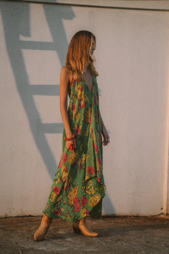 Sun Child Classic Silk Dress - Demi
