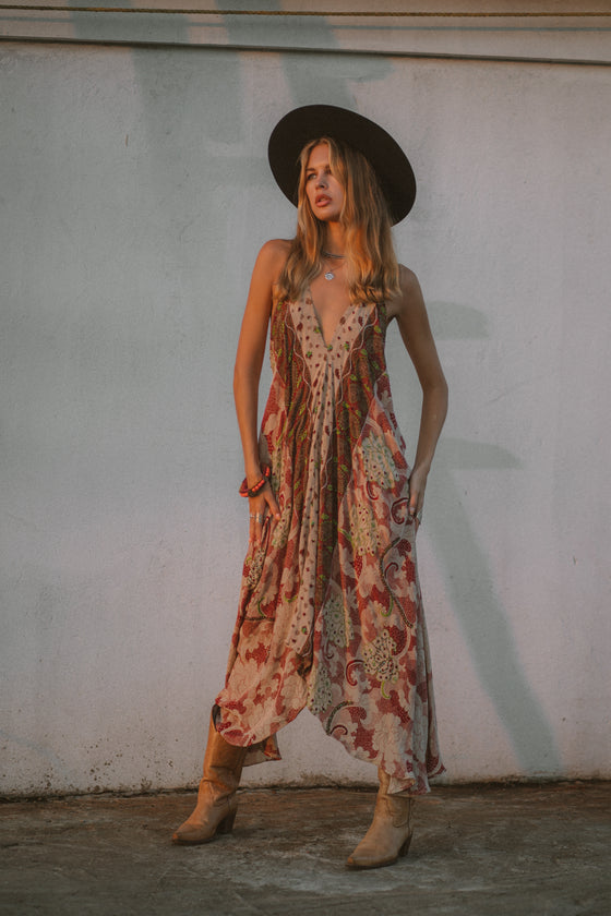 Sun Child Classic Silk Dress - Kyle