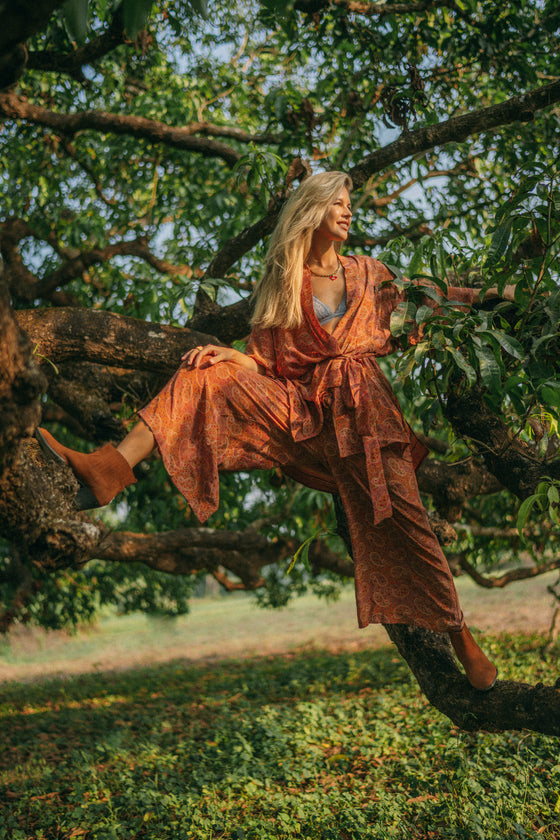 Kimono Wrap Dress - One of a Kind - Missy