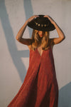 Sun Child Classic Silk Dress - Capri