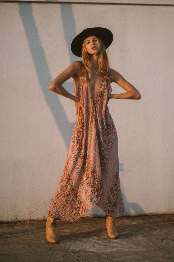 Sun Child Classic Silk Dress - Elysees