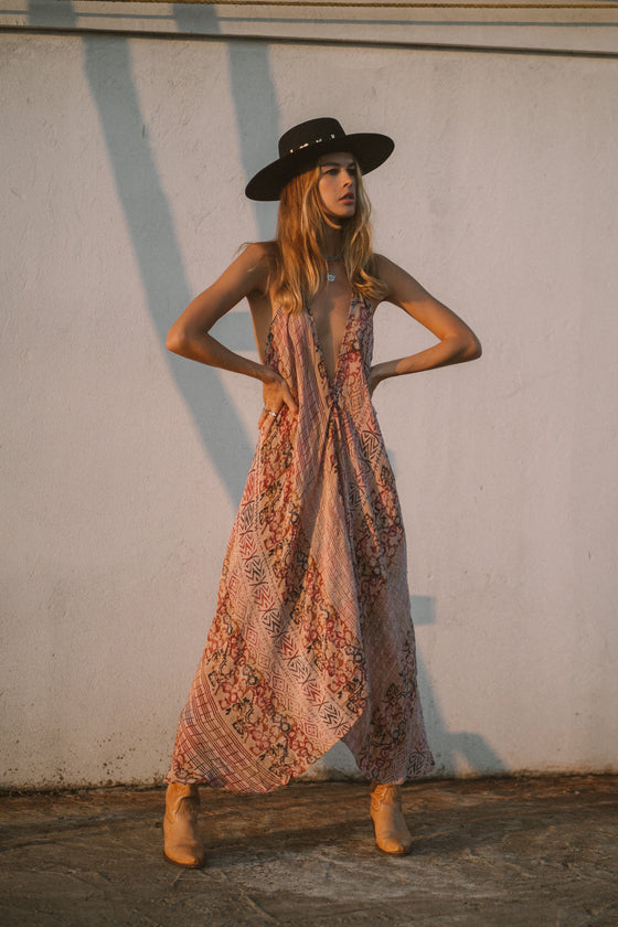 Sun Child Classic Silk Dress - Elysees