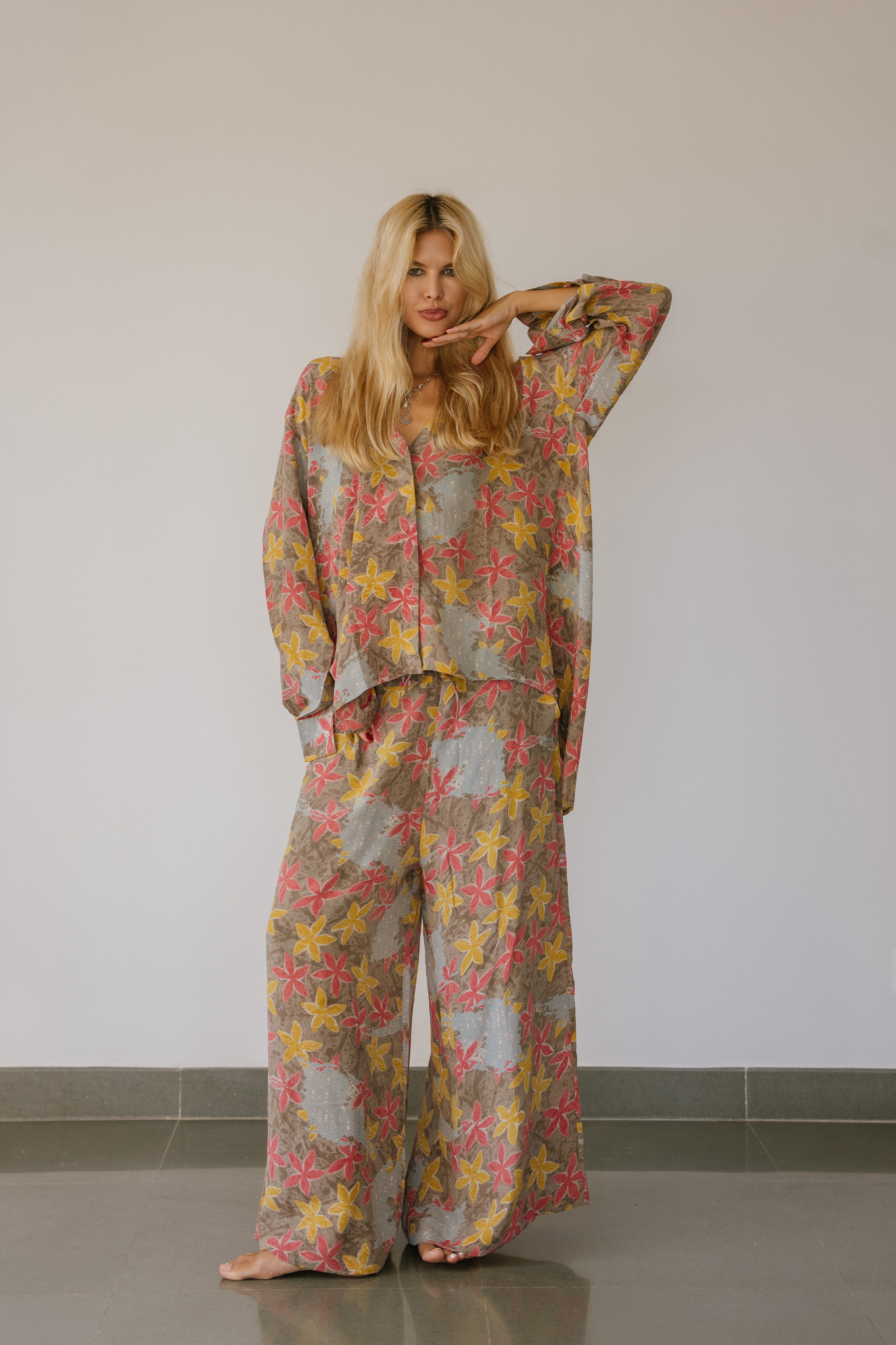 Open Back Boyfriend Shirt - Kendall