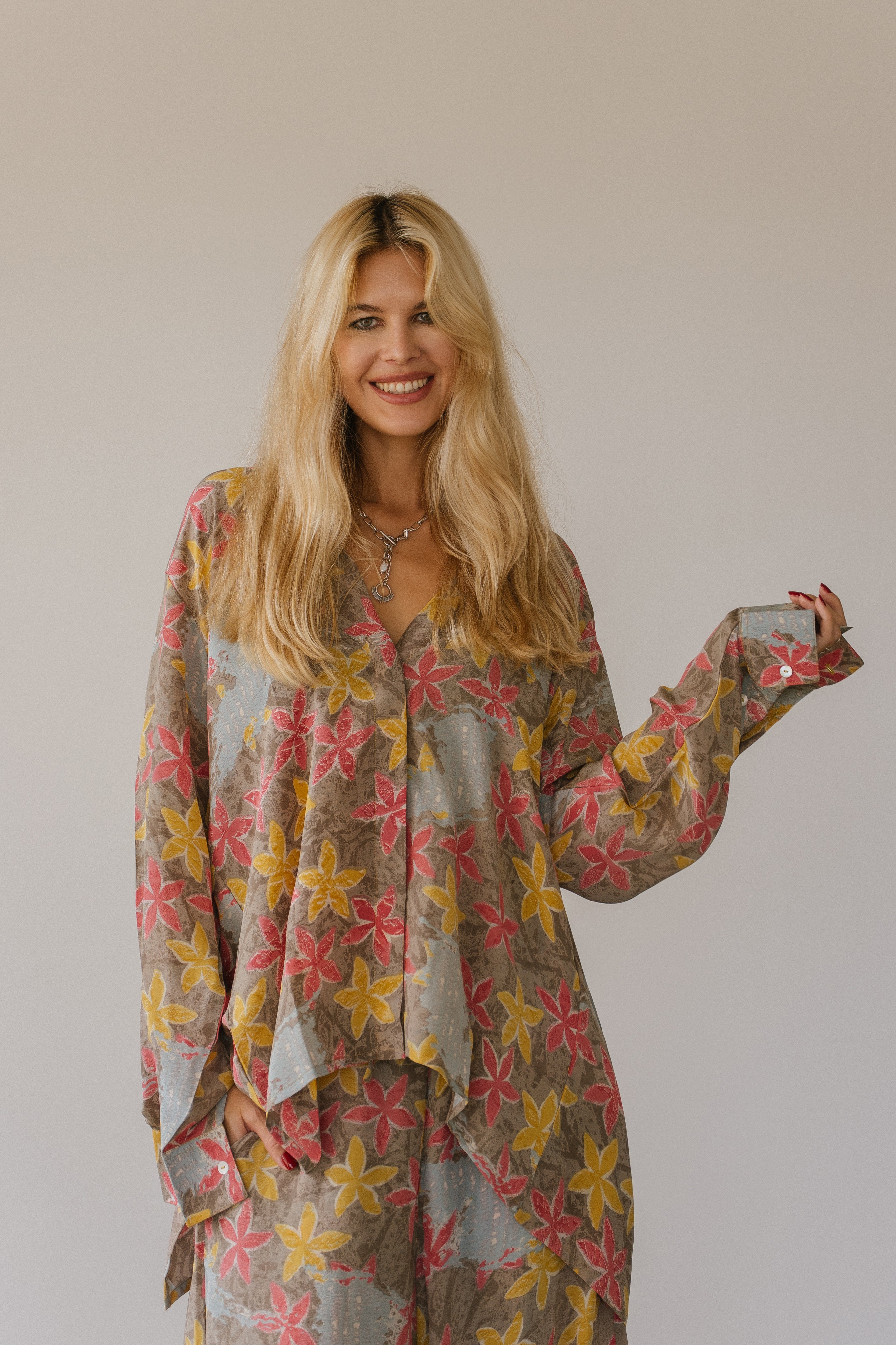 Open Back Boyfriend Shirt - Kendall