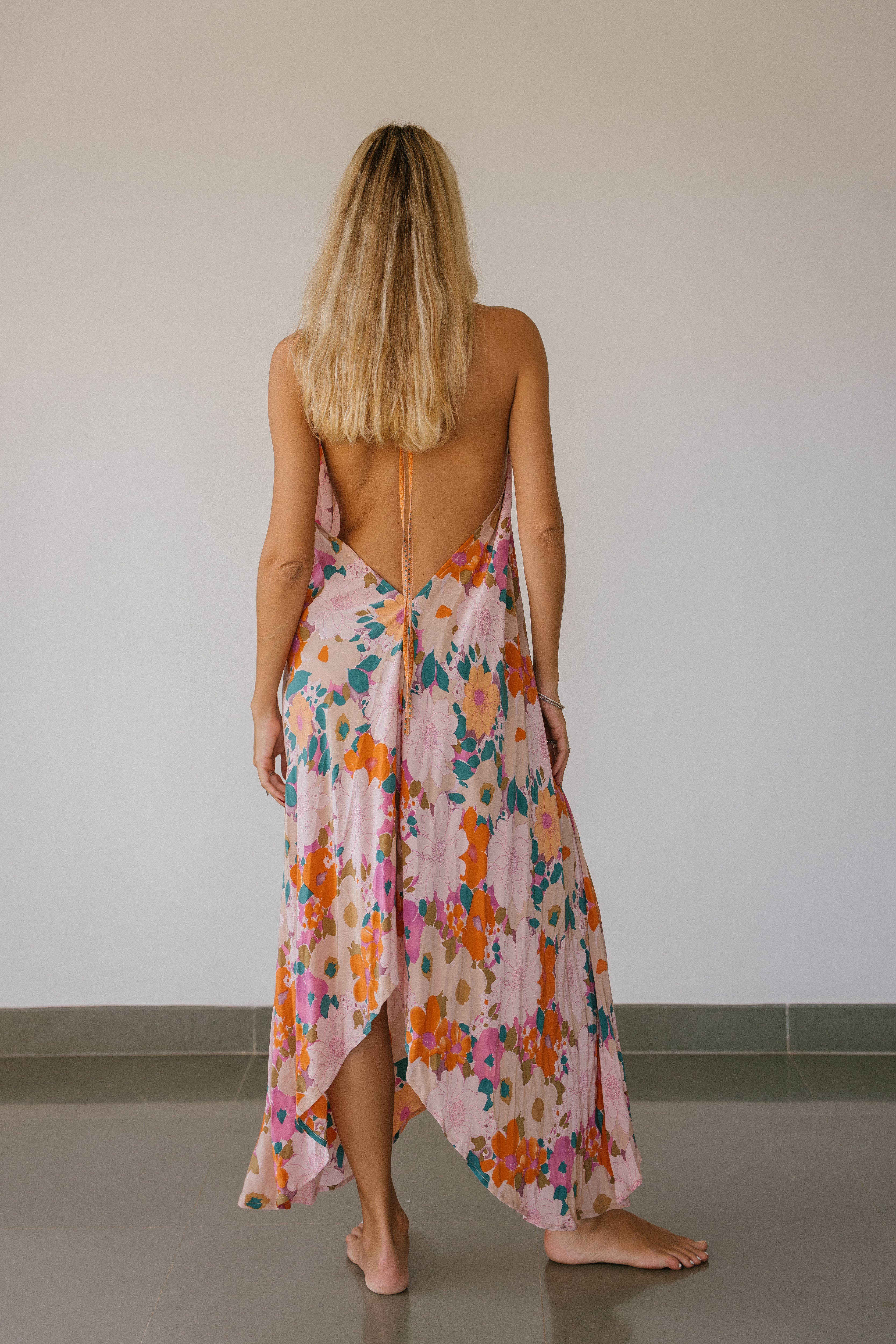 Sun Child Classic Silk Dress - Banksy