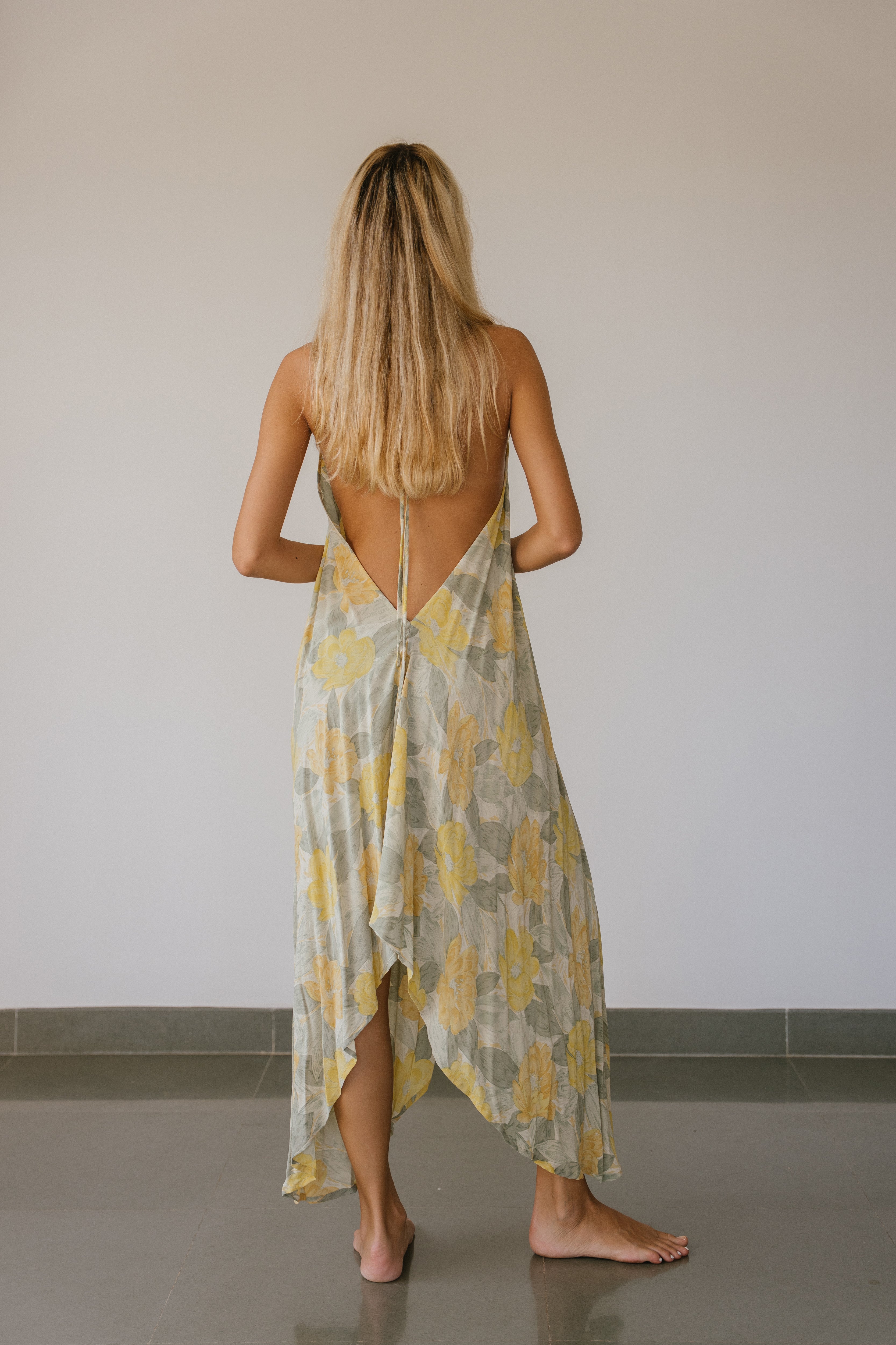 Sun Child Classic Silk Dress - Kyle