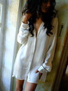 The Tuxedo Shirt - White