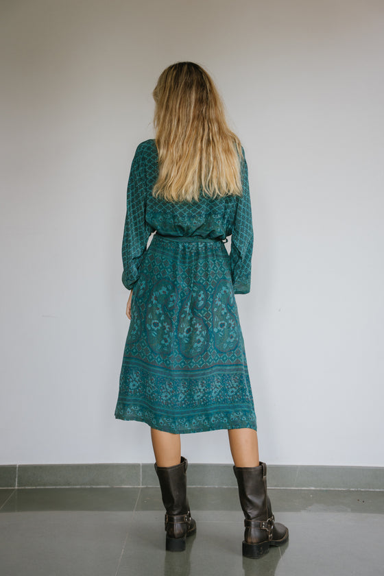 Long Jacket With Belt - Sakana