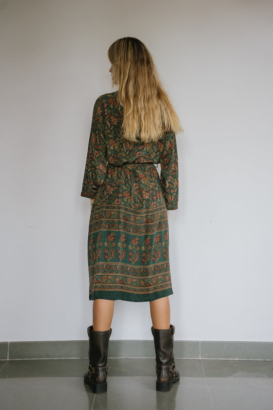 Long Jacket With Belt - Koi