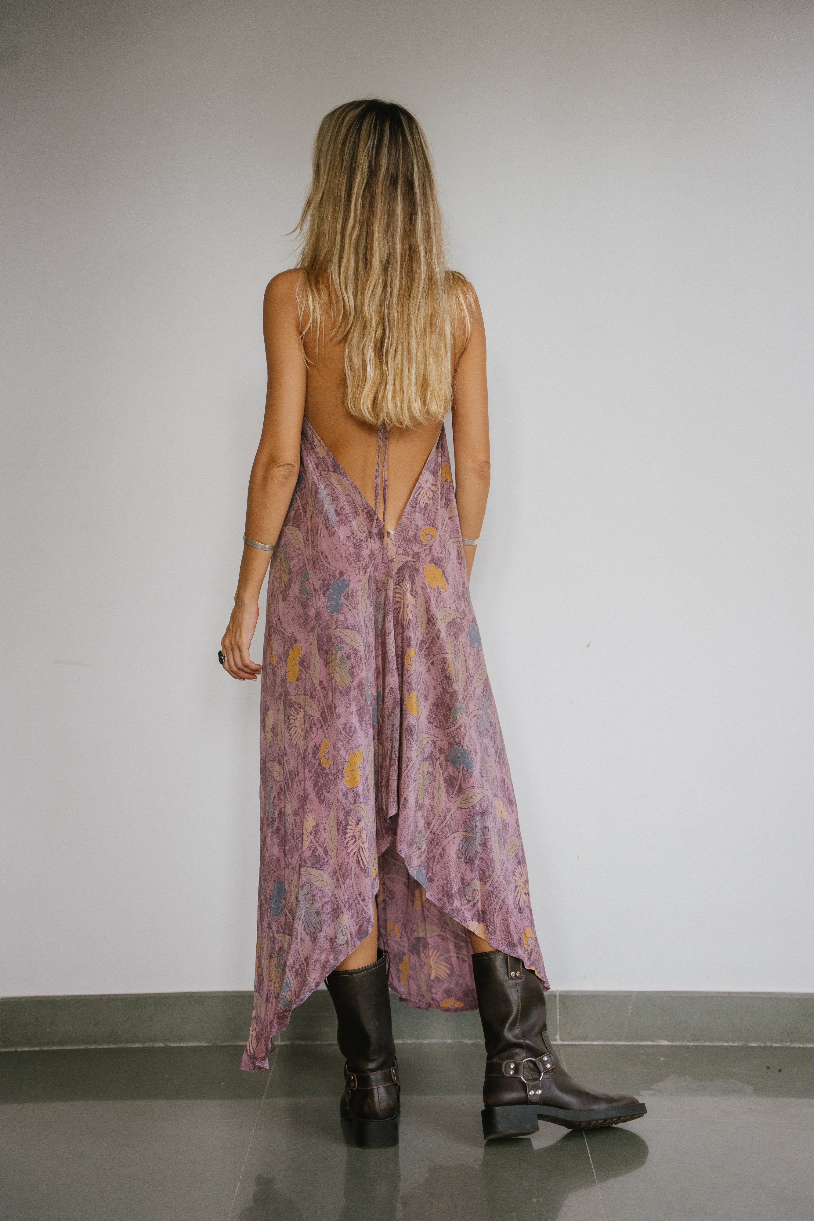 Sun Child Classic Silk Dress - Katie