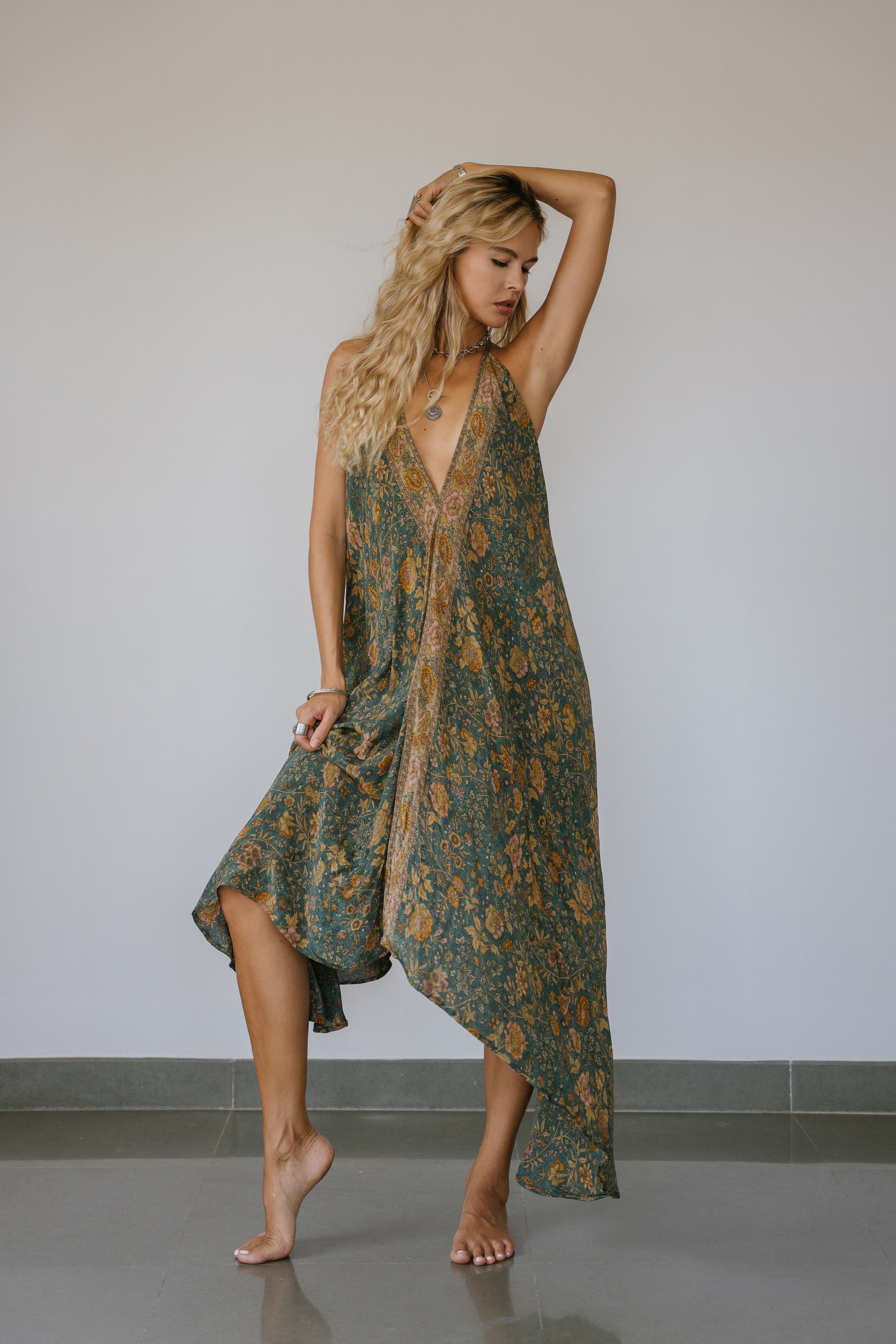 Sun Child Classic Silk Dress - Grammy