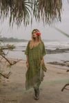 Long Caftan - Lime