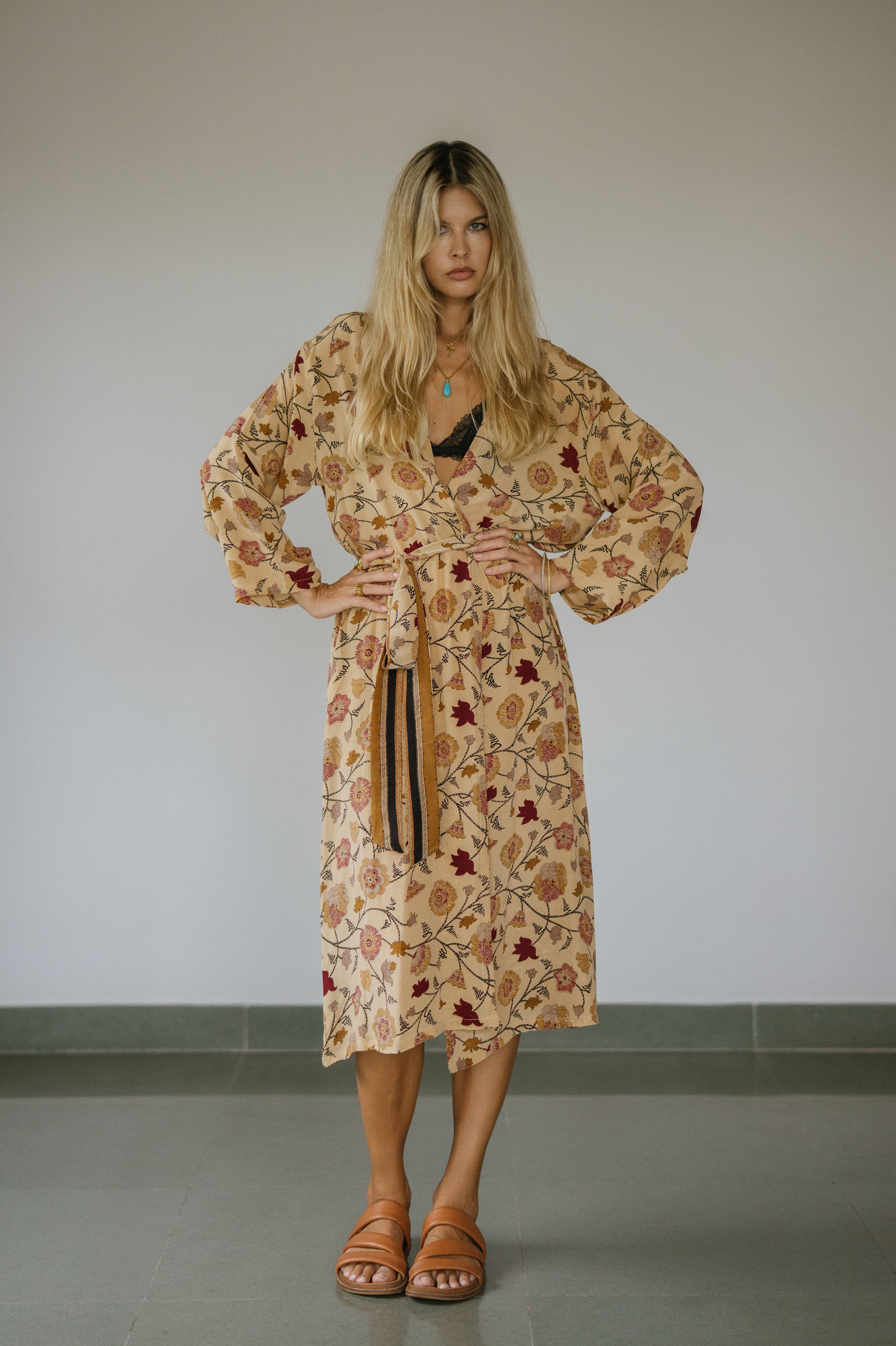 Long Jacket With Belt - Knox