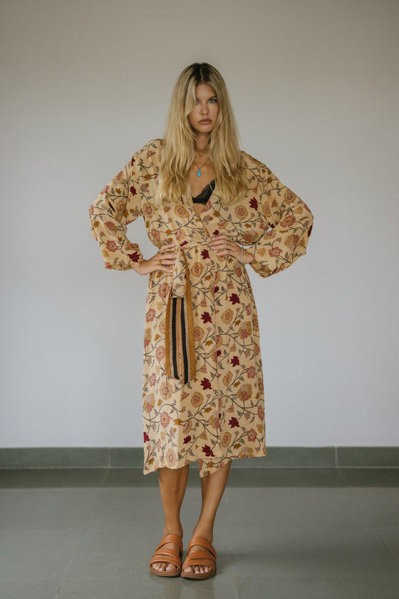 Long Jacket With Belt - Knox