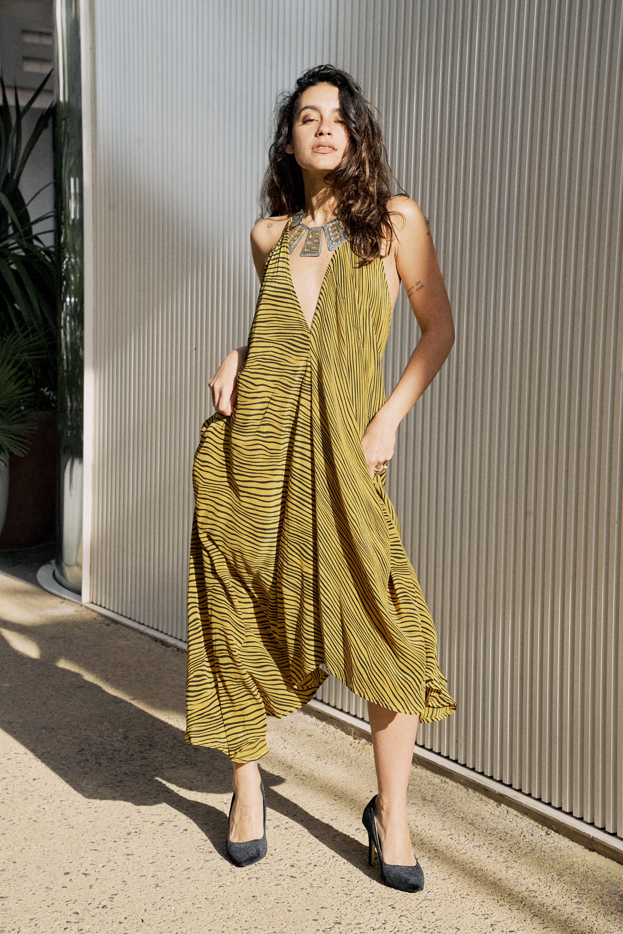 Sun Child Classic Silk Dress - Remi