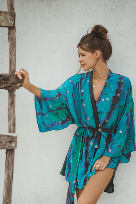 Kimono Wrap Dress - Warby