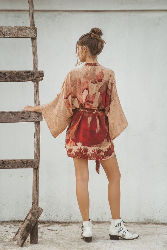Kimono Wrap Dress - Piccolo