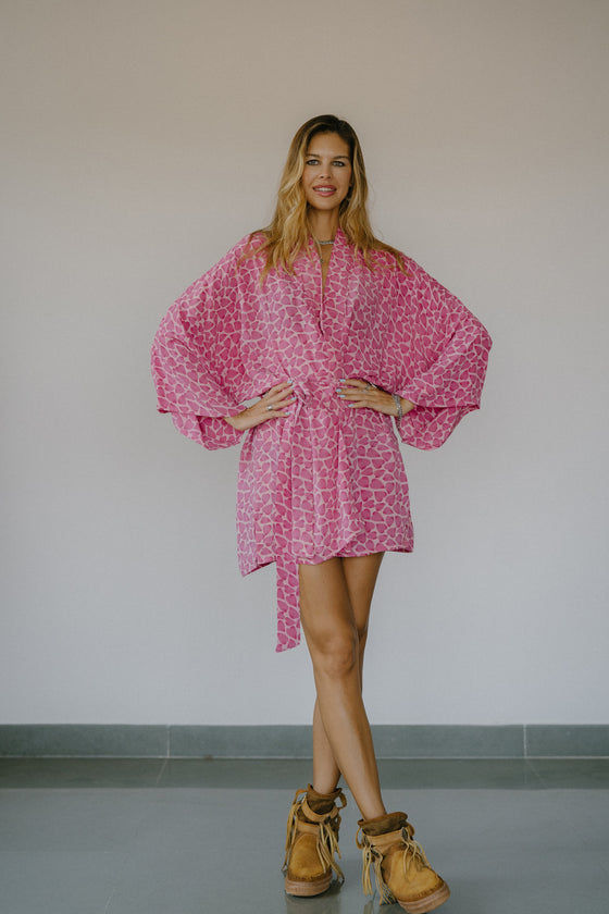 Kimono Wrap Dress - Sweetie