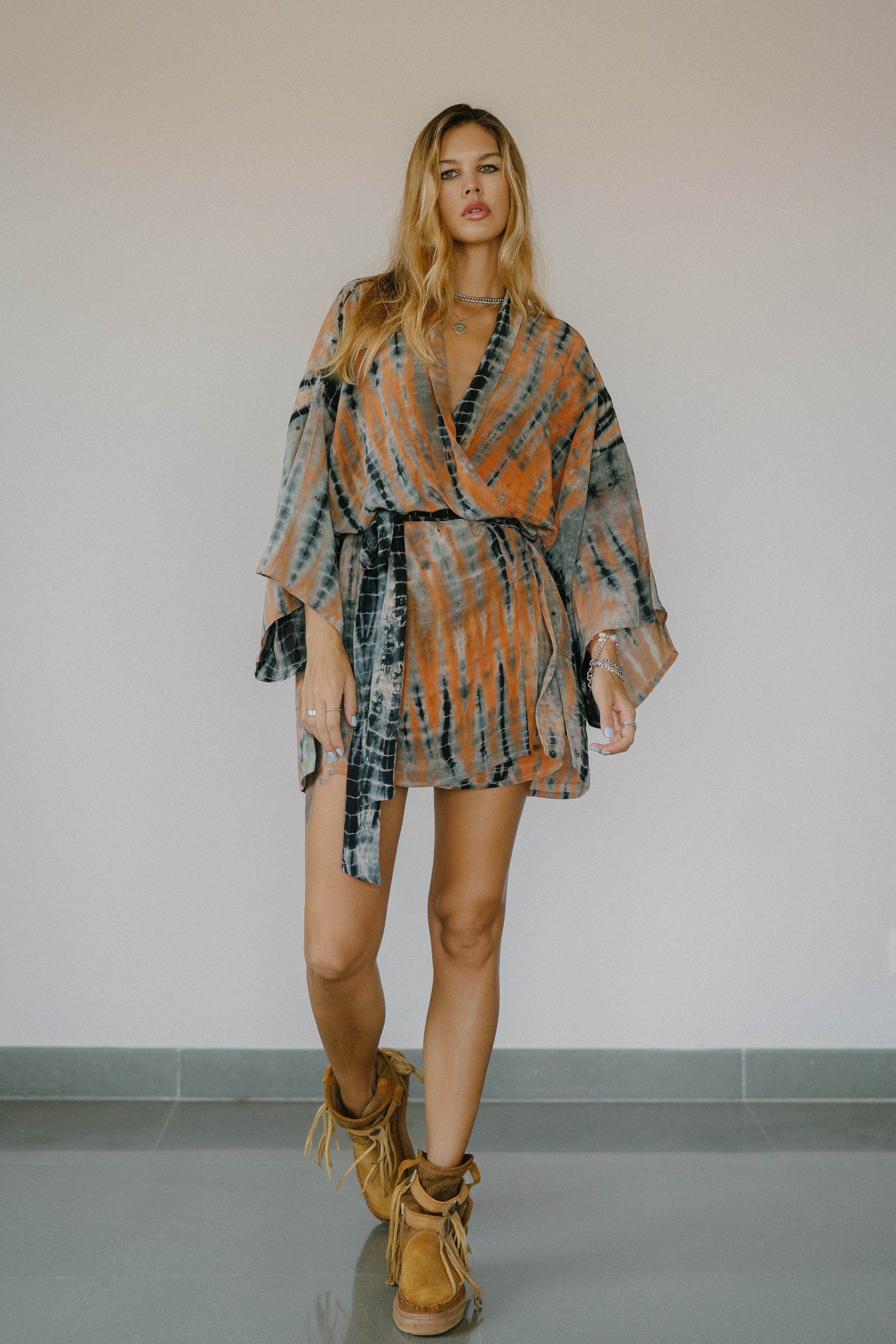 Kimono Wrap Dress - Lively