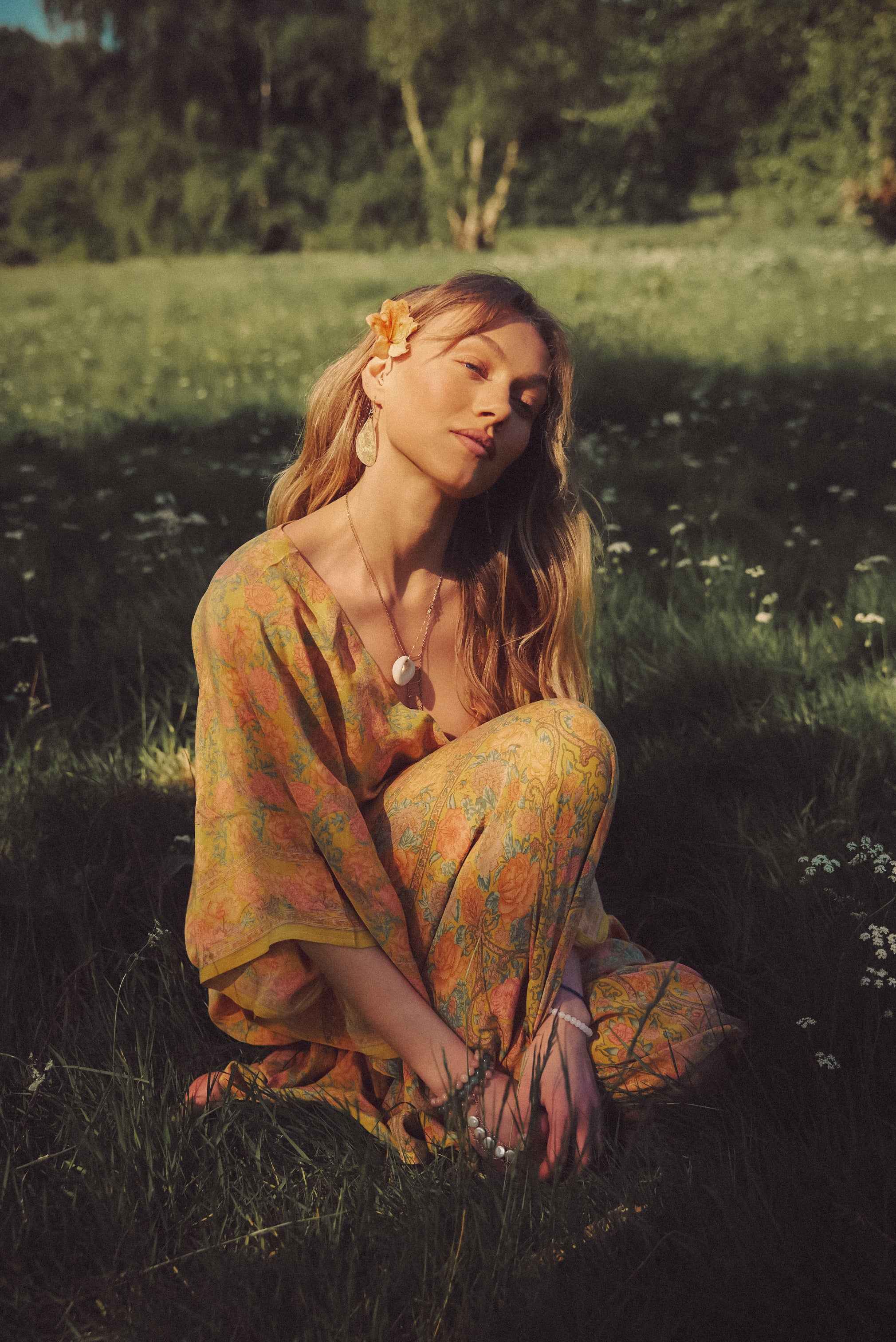 Long Caftan - One of a Kind - Capri