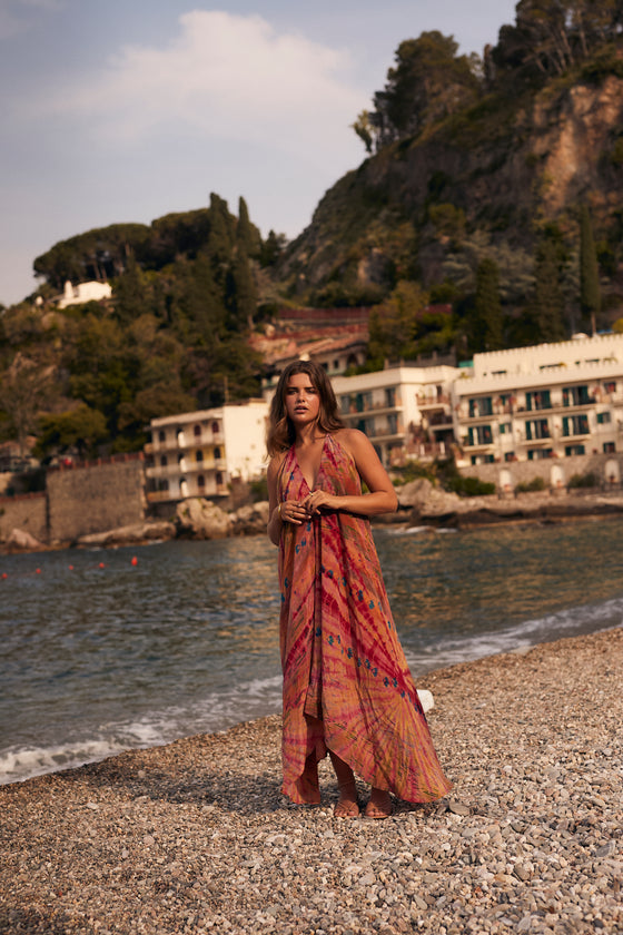 Sun Child Classic Silk Dress - One of a Kind - Maisey