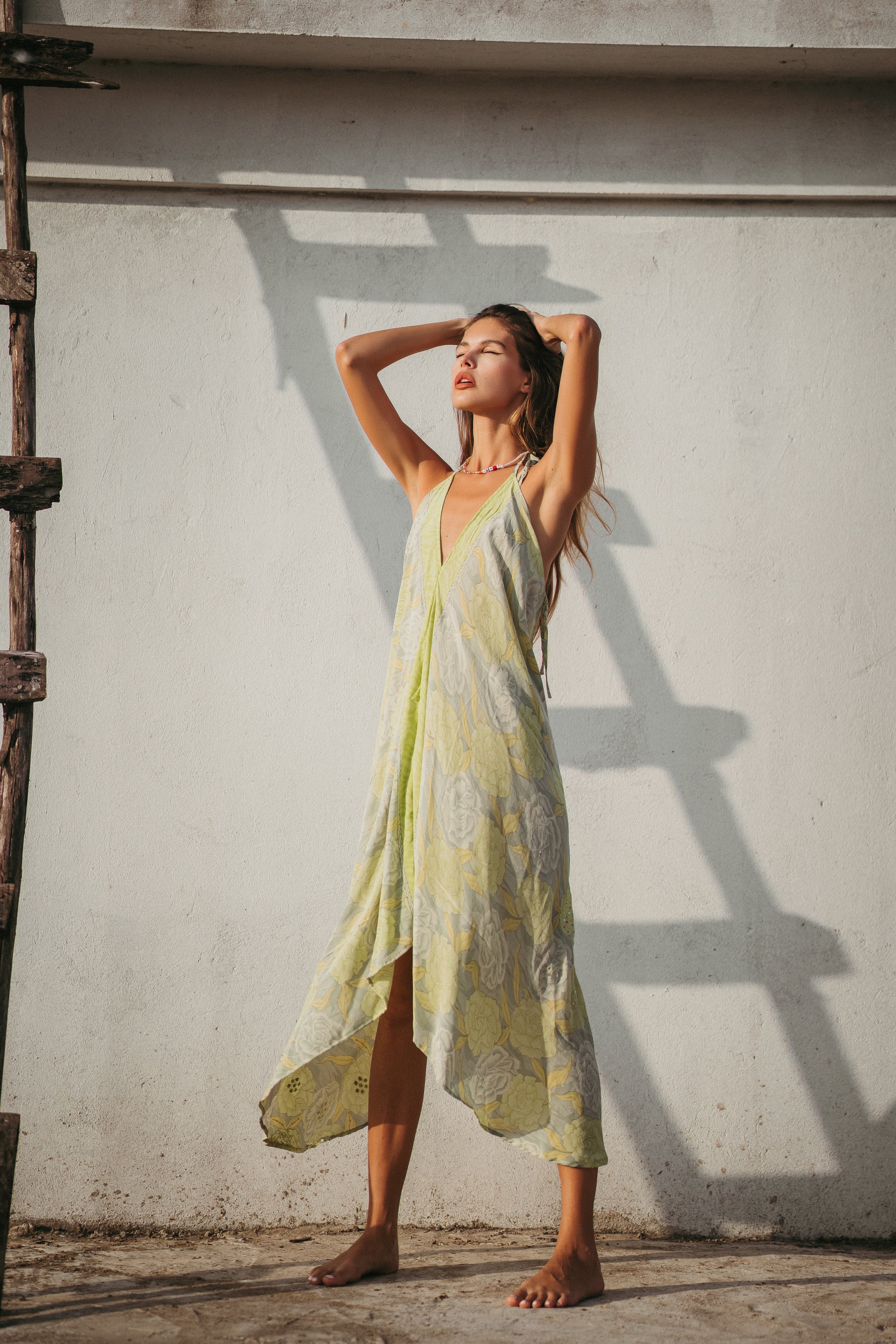 Sun Child Classic Silk Dress - Mayer